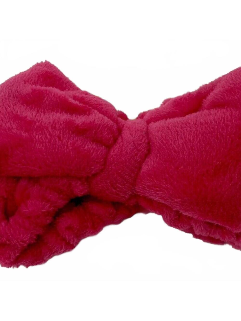The Vintage Cosmetic Company Faye Make-Up Headband Solid Pink NWT